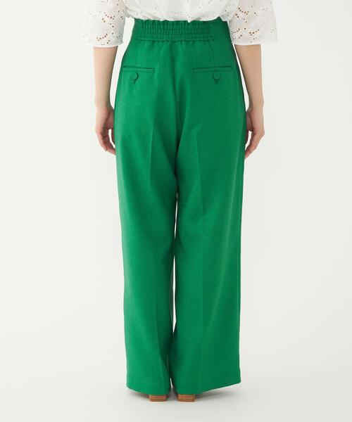 green label relaxing（グリーンレーベルリラクシング）の「【WEB限定】［ XS /H148-155㎝］ハイウエスト パンツ（その他パンツ・レディース・ネイビー/ナチュラル/ケリー・XS）」の18枚目の写真