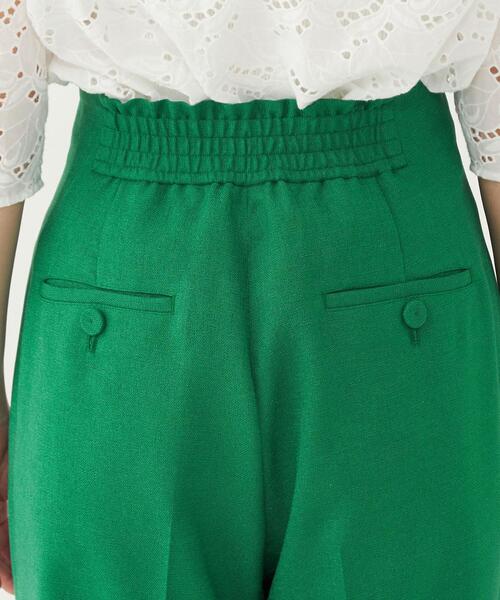 green label relaxing（グリーンレーベルリラクシング）の「【WEB限定】［ XS /H148-155㎝］ハイウエスト パンツ（その他パンツ・レディース・ネイビー/ナチュラル/ケリー・XS）」の21枚目の写真