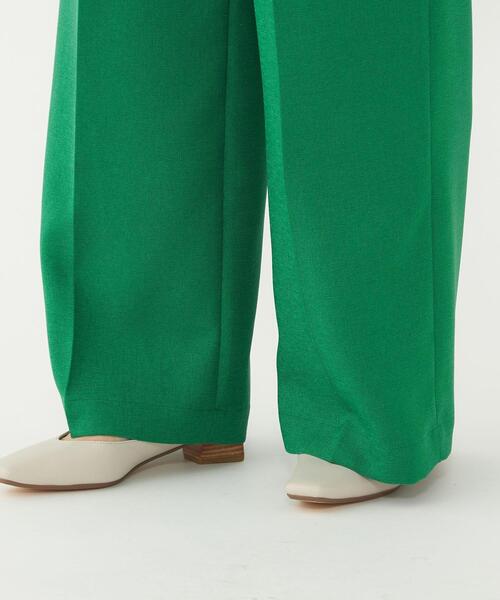 green label relaxing（グリーンレーベルリラクシング）の「【WEB限定】［ XS /H148-155㎝］ハイウエスト パンツ（その他パンツ・レディース・ネイビー/ナチュラル/ケリー・XS）」の22枚目の写真