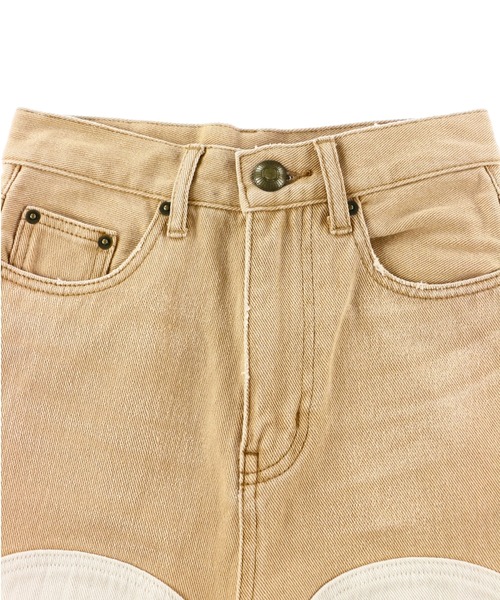 ALEXIA STAM（アリシアスタン）の「Contrast Color Wide Pants/コントラストカラーワイドパンツ（その他パンツ・レディース・ベージュ/アイボリー・S/M/XS）」の19枚目の写真