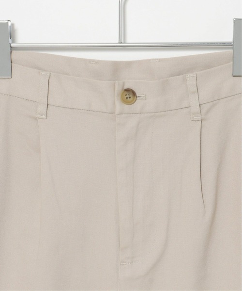 ikka(イッカ)の「ツイルワイドテーパードパンツ(その他パンツ・メンズ・チャコールグレー/ベージュ・S/M/L)」の6枚目の写真
