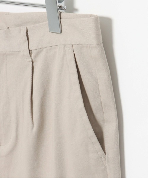 ikka(イッカ)の「ツイルワイドテーパードパンツ(その他パンツ・メンズ・チャコールグレー/ベージュ・S/M/L)」の9枚目の写真