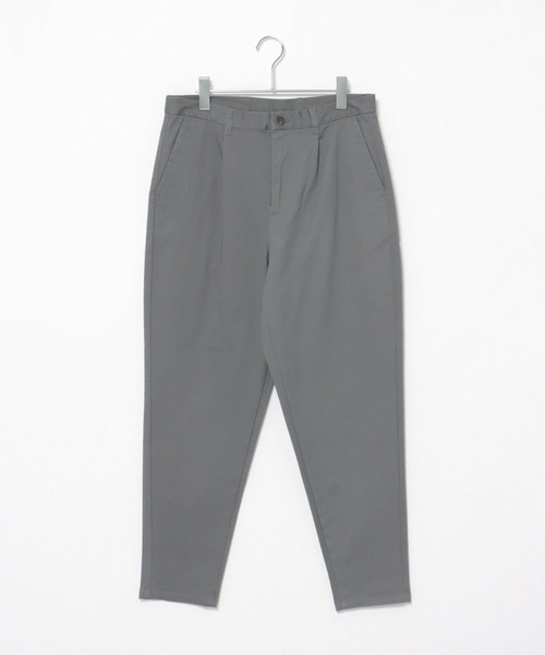 ikka(イッカ)の「ツイルワイドテーパードパンツ(その他パンツ・メンズ・チャコールグレー/ベージュ・S/M/L)」の14枚目の写真