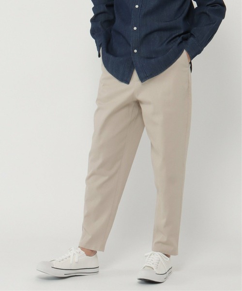 ikka(イッカ)の「ツイルワイドテーパードパンツ(その他パンツ・メンズ・チャコールグレー/ベージュ・S/M/L)」の15枚目の写真