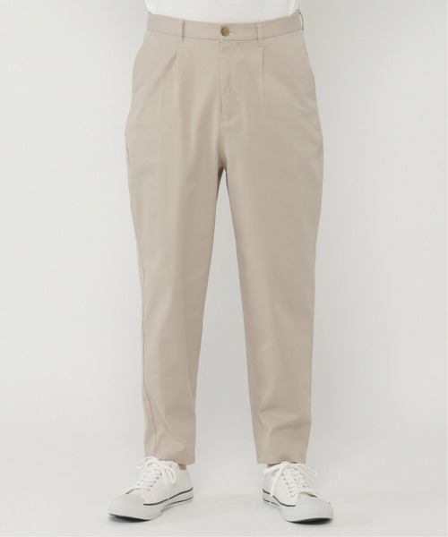 ikka(イッカ)の「ツイルワイドテーパードパンツ(その他パンツ・メンズ・チャコールグレー/ベージュ・S/M/L)」の21枚目の写真