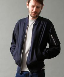 BEAUTY&YOUTH UNITED ARROWS | BY ∴ 80/2 ギャバ MA-1（lksm）◆(ミリタリージャケット)