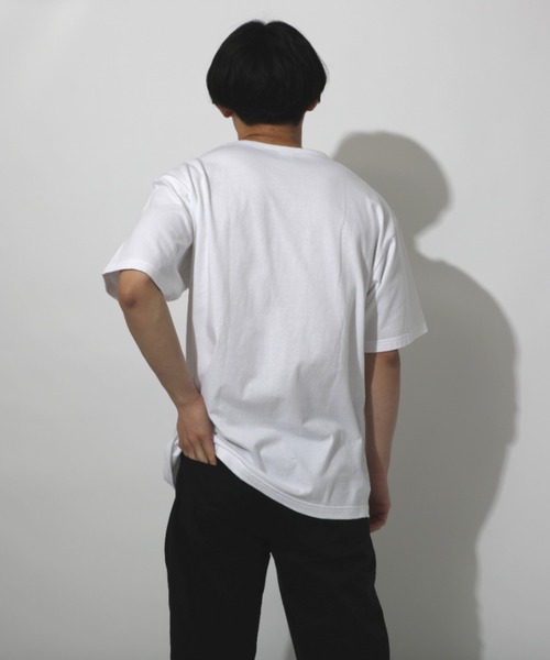 Printstar(プリントスター)の「【Printstar】5.6オンス CHN ヘビーウェイトヘンリーネックTシャツ ※00104(Tシャツ/カットソー・メンズ・ブラック/ホワイト・S/XL/L/M)」の6枚目の写真