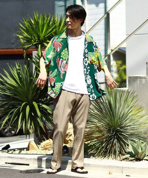 BEAMS（ビームス）の「BEAMS / クレイジー アロハシャツ（シャツ/ブラウス・メンズ・ネイビー系/グリーン系その他/ホワイト系その他・M/L/XXL/XL/S）」の17枚目の写真