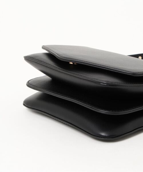 N.（N. Natural Beauty Basic）（エヌエヌナチュラルビューティーベーシック）の「ギャザーハンドルミニショルダーバッグ（ショルダーバッグ・レディース・イエロー/ホワイト/ブラック・ﾌﾘ-）」の6枚目の写真