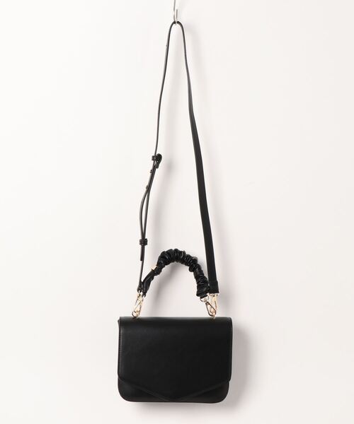 N.（N. Natural Beauty Basic）（エヌエヌナチュラルビューティーベーシック）の「ギャザーハンドルミニショルダーバッグ（ショルダーバッグ・レディース・イエロー/ホワイト/ブラック・ﾌﾘ-）」の17枚目の写真