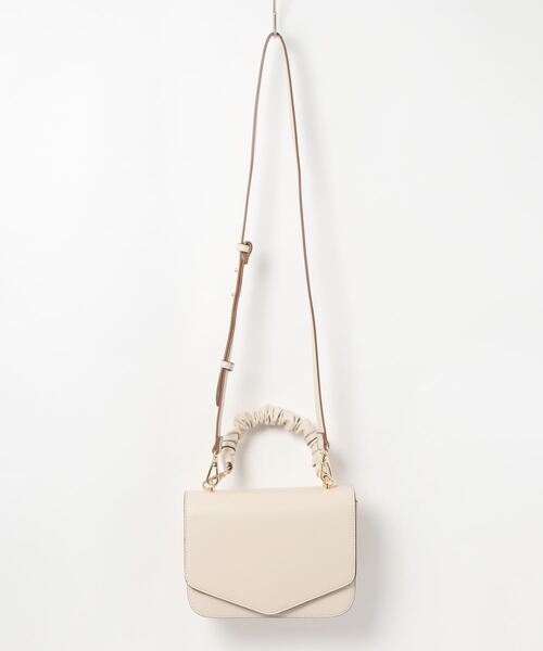 N.（N. Natural Beauty Basic）（エヌエヌナチュラルビューティーベーシック）の「ギャザーハンドルミニショルダーバッグ（ショルダーバッグ・レディース・イエロー/ホワイト/ブラック・ﾌﾘ-）」の18枚目の写真