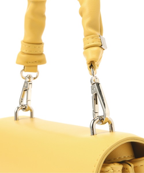 N.（N. Natural Beauty Basic）（エヌエヌナチュラルビューティーベーシック）の「ギャザーハンドルミニショルダーバッグ（ショルダーバッグ・レディース・イエロー/ホワイト/ブラック・ﾌﾘ-）」の13枚目の写真