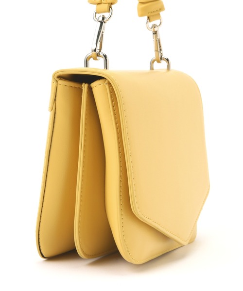 N.（N. Natural Beauty Basic）（エヌエヌナチュラルビューティーベーシック）の「ギャザーハンドルミニショルダーバッグ（ショルダーバッグ・レディース・イエロー/ホワイト/ブラック・ﾌﾘ-）」の14枚目の写真