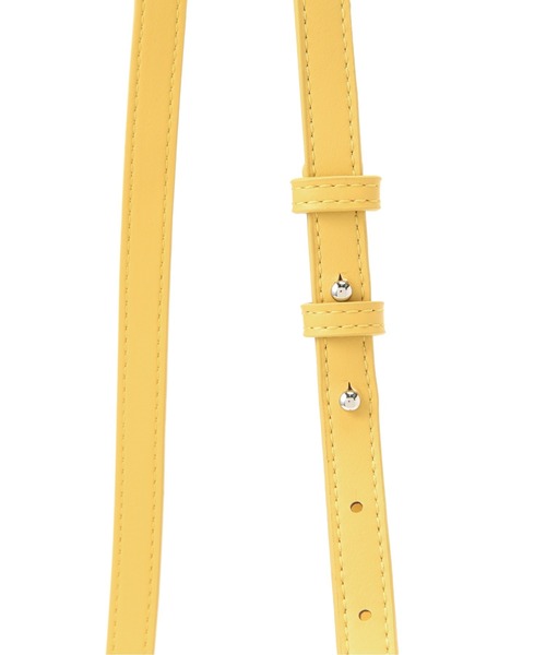 N.（N. Natural Beauty Basic）（エヌエヌナチュラルビューティーベーシック）の「ギャザーハンドルミニショルダーバッグ（ショルダーバッグ・レディース・イエロー/ホワイト/ブラック・ﾌﾘ-）」の15枚目の写真