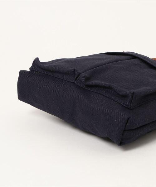 zucchero filato（ズッケロフィラート）の「【zucchero filato/ズッケロフィラート】キャンバス×カウレザー2wayハンドバッグ（ハンドバッグ・レディース・ネイビー/カーキ/グレー・FREE）」の4枚目の写真