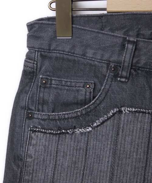 ブランド古着】パッチワーク加工デニムパンツ（デニムパンツ 