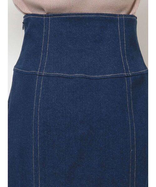 MERCURYDUO(マーキュリーデュオ)の「ストレッチデニムマーメイドスカート(スカート・レディース・インディゴブルー・SMALL/MEDIUM)」の18枚目の写真