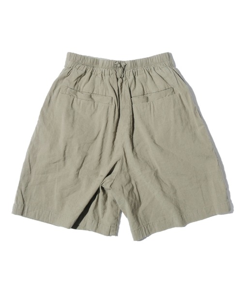 R JUBILEE（アールジュビリー）の「R JUBILEE/アール ジュビリー Short Pants ショートパンツ タックハーフパンツ グルカ（その他パンツ・レディース・ナチュラル/カーキ・M/S）」の5枚目の写真