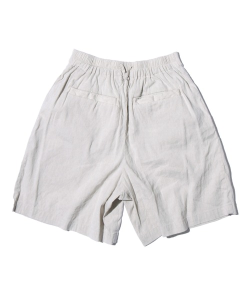 R JUBILEE（アールジュビリー）の「R JUBILEE/アール ジュビリー Short Pants ショートパンツ タックハーフパンツ グルカ（その他パンツ・レディース・ナチュラル/カーキ・M/S）」の7枚目の写真