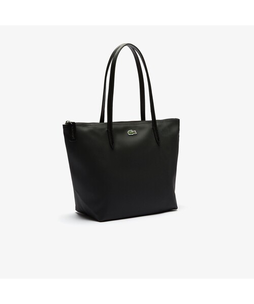 LACOSTE（ラコステ）の「L.12.12 CONCEPT スモールサイズトートバッグ（トートバッグ・レディース・スカイブルー/ブラック/ピンクベージュ/レモンイエロー/ダークネイビー/ライトブルー/ダークグリーン/レッド・FREE）」の10枚目の写真