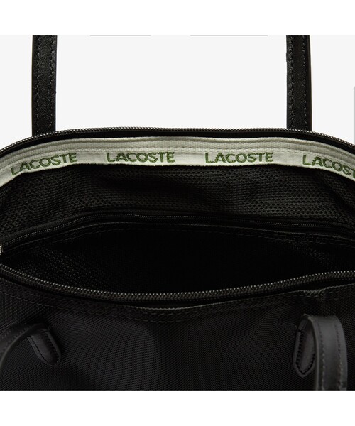 LACOSTE（ラコステ）の「L.12.12 CONCEPT スモールサイズトートバッグ（トートバッグ・レディース・スカイブルー/ブラック/ピンクベージュ/レモンイエロー/ダークネイビー/ライトブルー/ダークグリーン/レッド・FREE）」の12枚目の写真