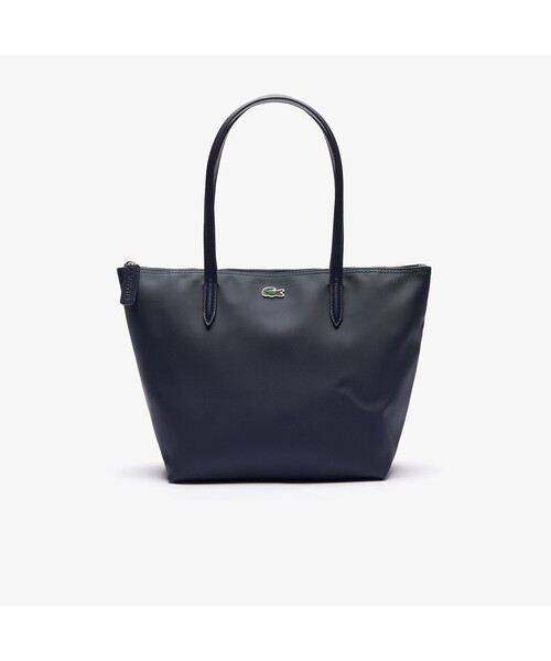 LACOSTE（ラコステ）の「L.12.12 CONCEPT スモールサイズトートバッグ（トートバッグ・レディース・スカイブルー/ブラック/ピンクベージュ/レモンイエロー/ダークネイビー/ライトブルー/ダークグリーン/レッド・FREE）」の14枚目の写真