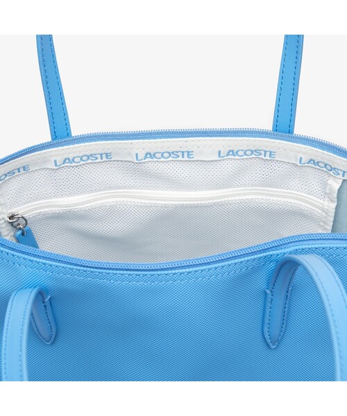 LACOSTE（ラコステ）の「L.12.12 CONCEPT スモールサイズトートバッグ（トートバッグ・レディース・スカイブルー/ブラック/ピンクベージュ/レモンイエロー/ダークネイビー/ライトブルー/ダークグリーン/レッド・FREE）」の18枚目の写真