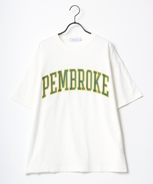 Lazar(ラザル)の「Lazar 別注 College Logo Tee/オーバーサイズ カレッジロゴ 半袖Tシャツ/レディース メンズ(Tシャツ/カットソー・メンズ・ホワイト/ブラック/ダークグリーン/ネイビー/ホワイト系その他/ブラック系その他/ベージュ系その他/ブルー系その他・LL/M/L)」の18枚目の写真