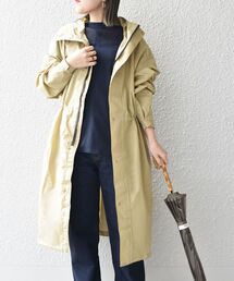 Wpc.:〈手洗い可能〉ユニセックスレインバイシクルモッズコート◇