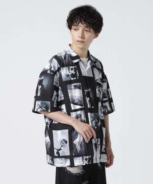 A4A(エーフォーエー)の「A4A/エーフォーエー/PHOTO s/s Shirts/フォトショートスリーブバック(シャツ/ブラウス・レディース・ブラック・MEDIUM/LARGE)」の14枚目の写真