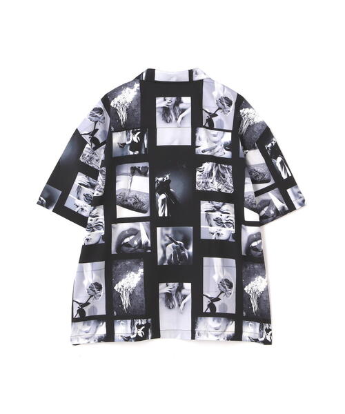 A4A(エーフォーエー)の「A4A/エーフォーエー/PHOTO s/s Shirts/フォトショートスリーブバック(シャツ/ブラウス・レディース・ブラック・MEDIUM/LARGE)」の16枚目の写真
