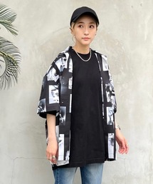 A4A（エーフォーエー）の「A4A/エーフォーエー/PHOTO s/s Shirts/フォトショートスリーブバック（シャツ/ブラウス・メンズ）」