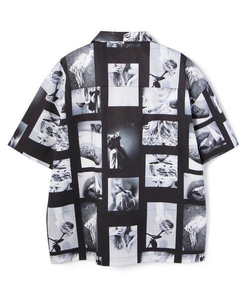 A4A(エーフォーエー)の「A4A/エーフォーエー/PHOTO s/s Shirts/フォトショートスリーブバック(シャツ/ブラウス・レディース・ブラック・MEDIUM/LARGE)」の8枚目の写真