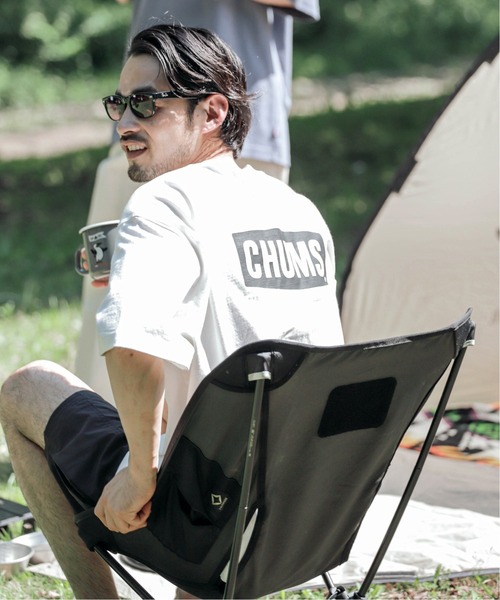 CHUMS(チャムス)の「【CHUMS By JOURNAL STANDARD】別注 BOOBY ロゴプリント Tシャツ(Tシャツ/カットソー・メンズ・ホワイト/クリアブラック/ライトグレー/ブルー系その他・MEDIUM/LARGE/X-LARGE)」の9枚目の写真