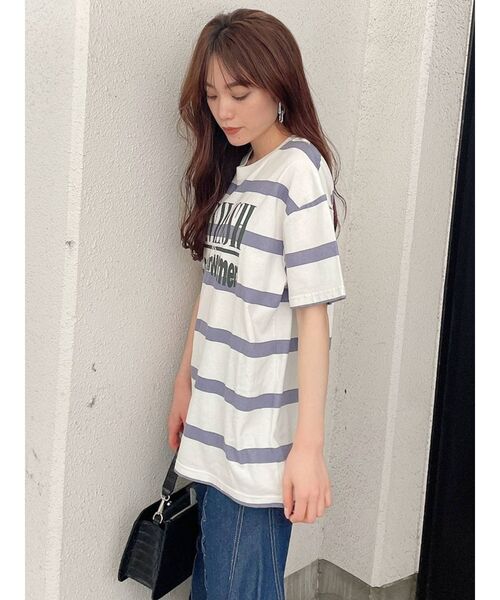 GYDA(ジェイダ)の「DEVILISH BIG Tシャツ(Tシャツ/カットソー・レディース・ブラック/オフホワイト/その他1・FREE)」の7枚目の写真