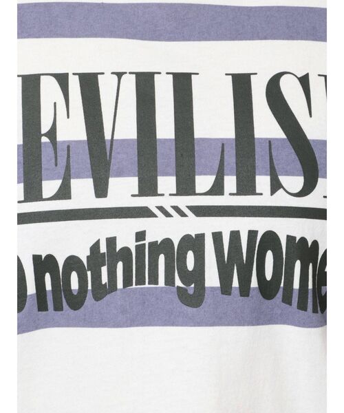 GYDA(ジェイダ)の「DEVILISH BIG Tシャツ(Tシャツ/カットソー・レディース・ブラック/オフホワイト/その他1・FREE)」の22枚目の写真