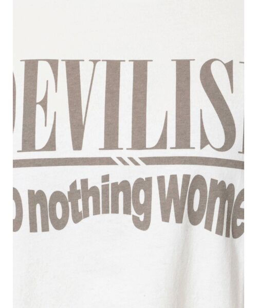 GYDA(ジェイダ)の「DEVILISH BIG Tシャツ(Tシャツ/カットソー・レディース・ブラック/オフホワイト/その他1・FREE)」の21枚目の写真