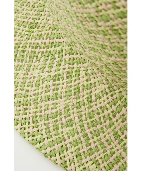 SLY（スライ）の「HANDMADE PAPER YARN MIX HAT ハンドメイド ハット（ハット・レディース・マルチ・FREE）」の5枚目の写真