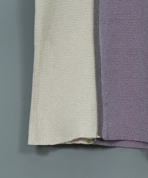 &g'aime(アンジェム)の「【&g’aime】カラーブロックニット(ニット/セーター・レディース・ブラック/アイボリー/チャコール・FREE)」の10枚目の写真