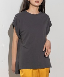 EUCLAID | ロールアップスリーブカットソー(Tシャツ/カットソー)