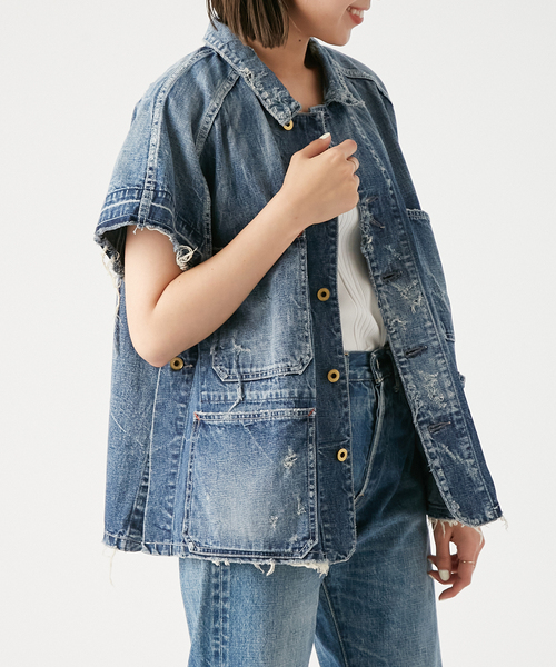 BONUMカットオフデニムジャケット Bonum ジャーナルスタンダード