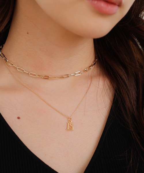 LIPSERVICE(リップサービス)の「LSプレート2wayネックレス(ネックレス・レディース・ゴールド/シルバー・FREE)」の9枚目の写真