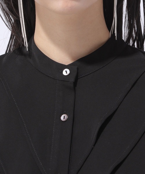 HARE（ハレ）の「フロントデザインシャツ(HARE)（シャツ/ブラウス・レディース・オフホワイト/ブラック・FREE）」の8枚目の写真