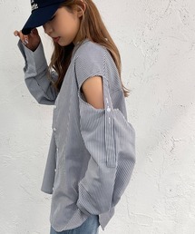 肩開きシャツ【ZOZOTOWN限定アイテム】