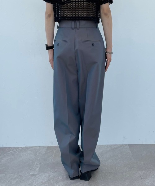 PAGEBOY（ページボーイ）の「CORE / シャイニーコクーンスラックス（スラックス・レディース・グレー系その他/ブルー系その他・SMALL/MEDIUM）」の9枚目の写真