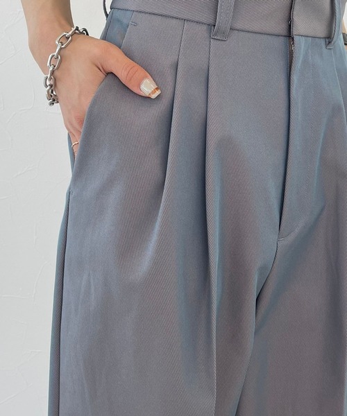 PAGEBOY（ページボーイ）の「CORE / シャイニーコクーンスラックス（スラックス・レディース・グレー系その他/ブルー系その他・SMALL/MEDIUM）」の13枚目の写真