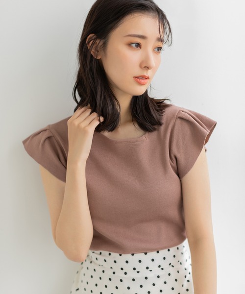 fifth(フィフス)の「【スタッフレコメンド】イレギュラーネックプルオーバー(ニット/セーター・レディース・ホワイト/モカ/ブラック/グリーン/ブルー系その他/ピンク・M)」の16枚目の写真