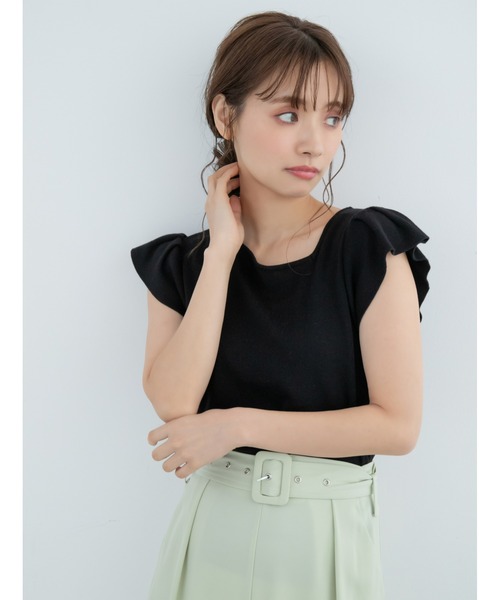 fifth(フィフス)の「【スタッフレコメンド】イレギュラーネックプルオーバー(ニット/セーター・レディース・ホワイト/モカ/ブラック/グリーン/ブルー系その他/ピンク・M)」の9枚目の写真