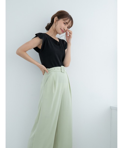 fifth(フィフス)の「【スタッフレコメンド】イレギュラーネックプルオーバー(ニット/セーター・レディース・ホワイト/モカ/ブラック/グリーン/ブルー系その他/ピンク・M)」の11枚目の写真