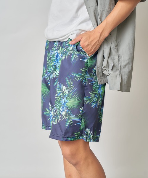 セール】【SETUP7】ボタニカル柄ハーフパンツ SCCH011（その他パンツ